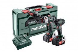 Metabo COMBO SET 2.1.15 18 V BL Cordless Twin Pack with 2 x 4.0 Ah Batteries £329.95
